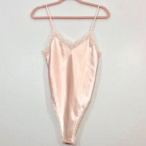 Vintage Victoria’s Secret | Pink Satin Teddy